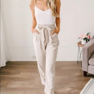 Taupe jumpsuit